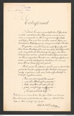 k.k. naturhistorisches Hofmuseum, Intendanzakten 1885-1896 (Hauer), Aktenzahl Z.69/1892, Seite 1